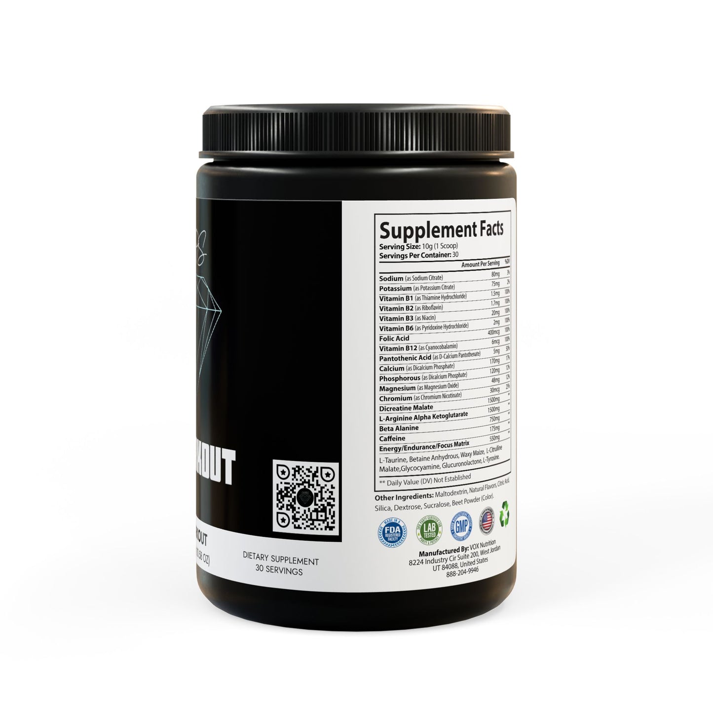 Watermelon Pre-Workout Supplement