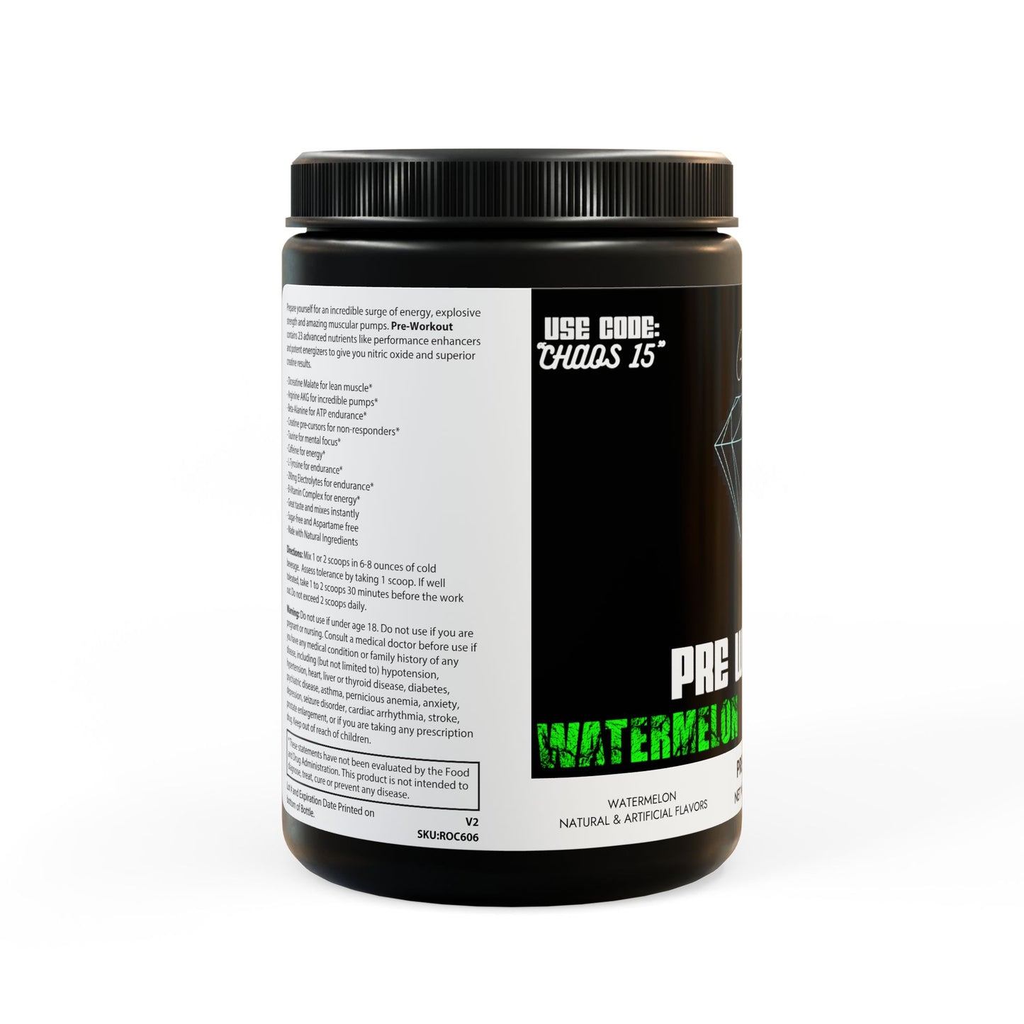 Watermelon Pre-Workout Supplement