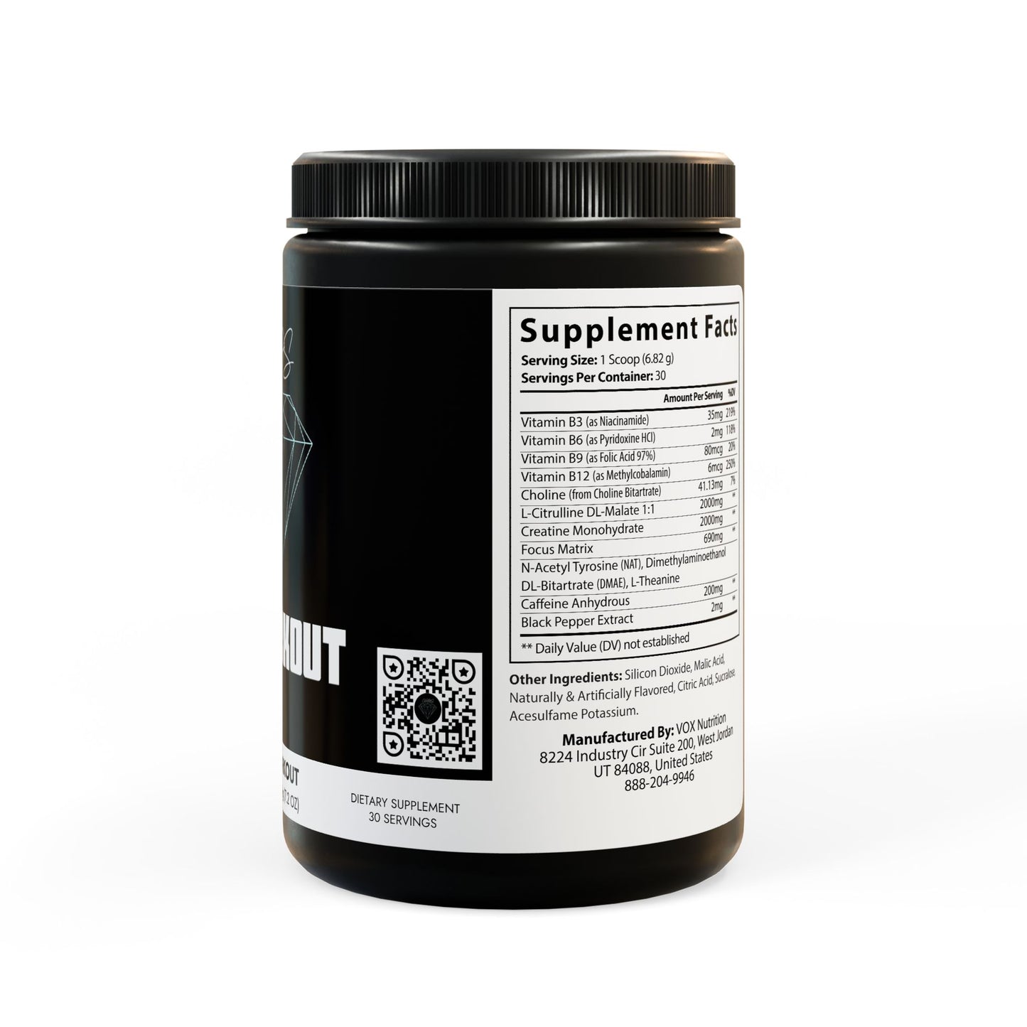 Fruit Punch Pre-Workout Supplement