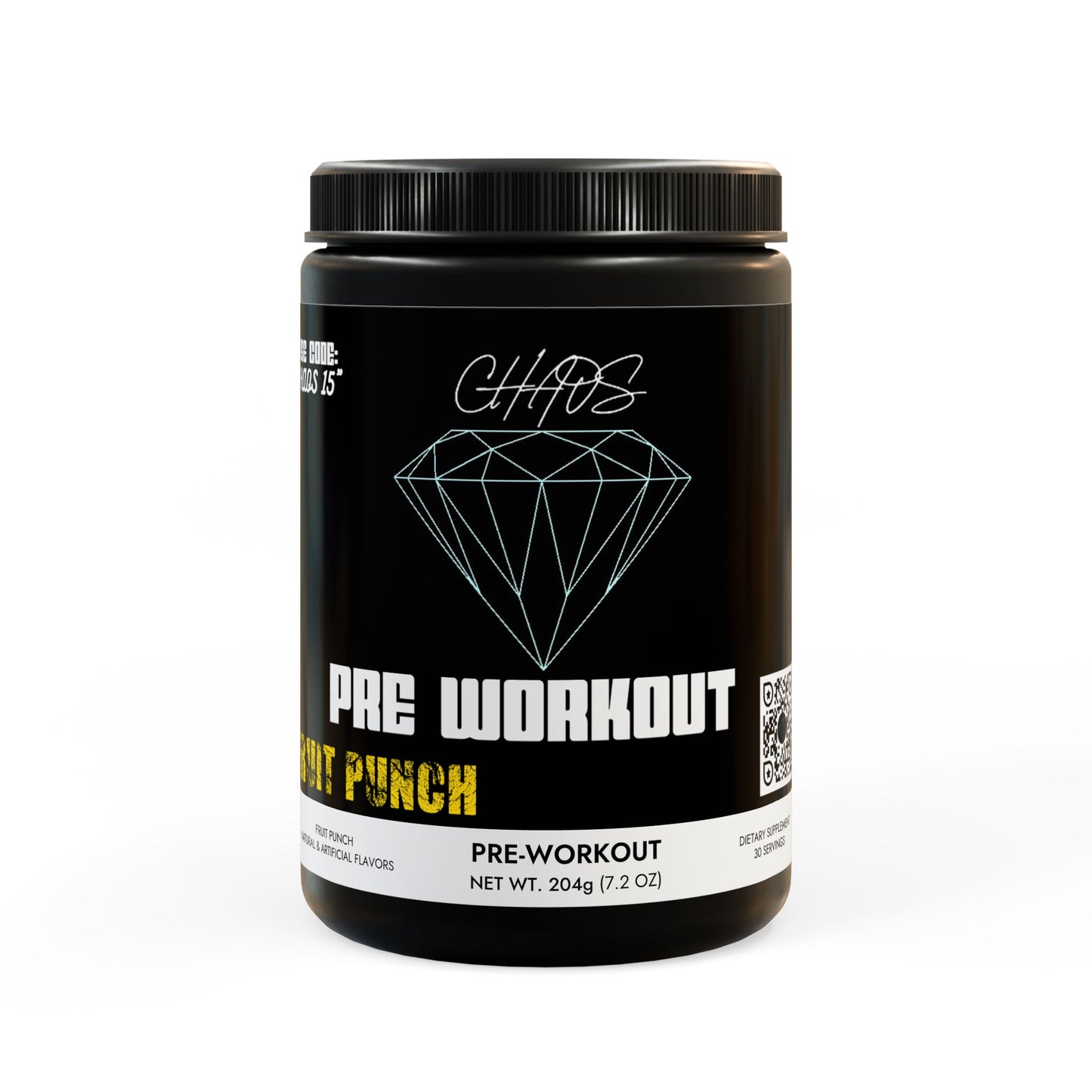 Fruit Punch Pre-Workout Supplement