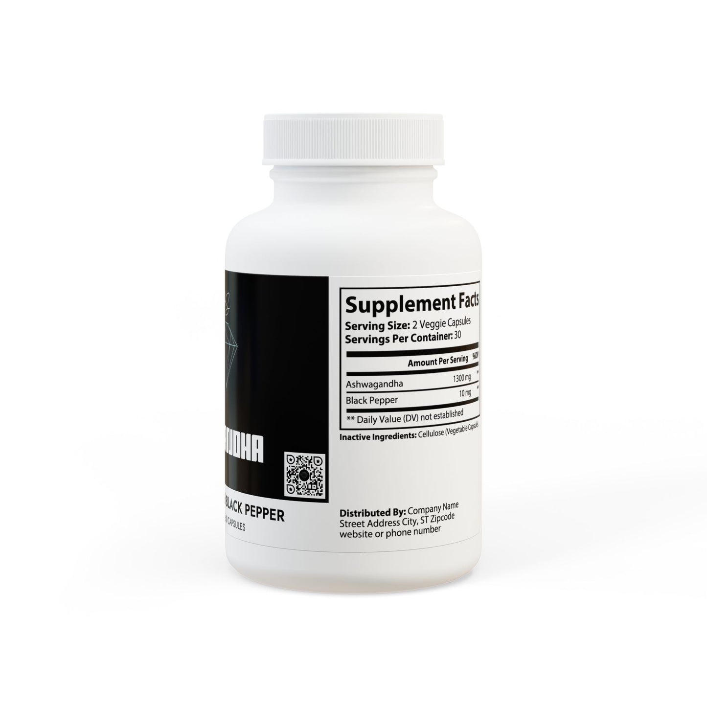 Ashwagandha & Black Pepper Supplement