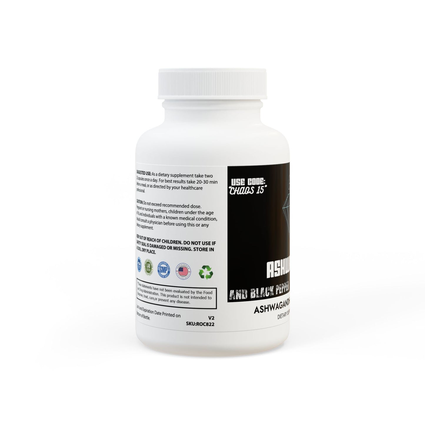 Ashwagandha & Black Pepper Supplement