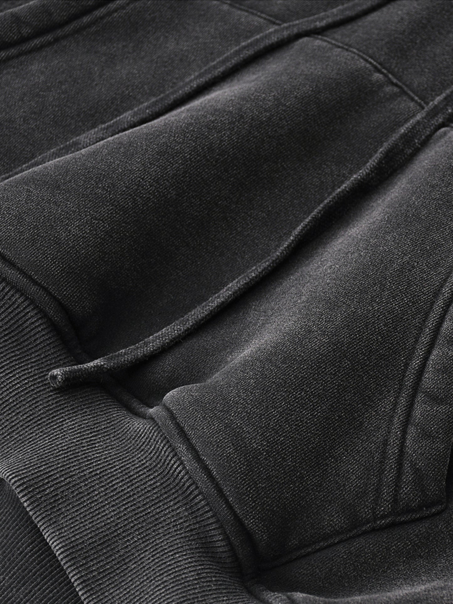 Cropped Zip-Through Hoodie