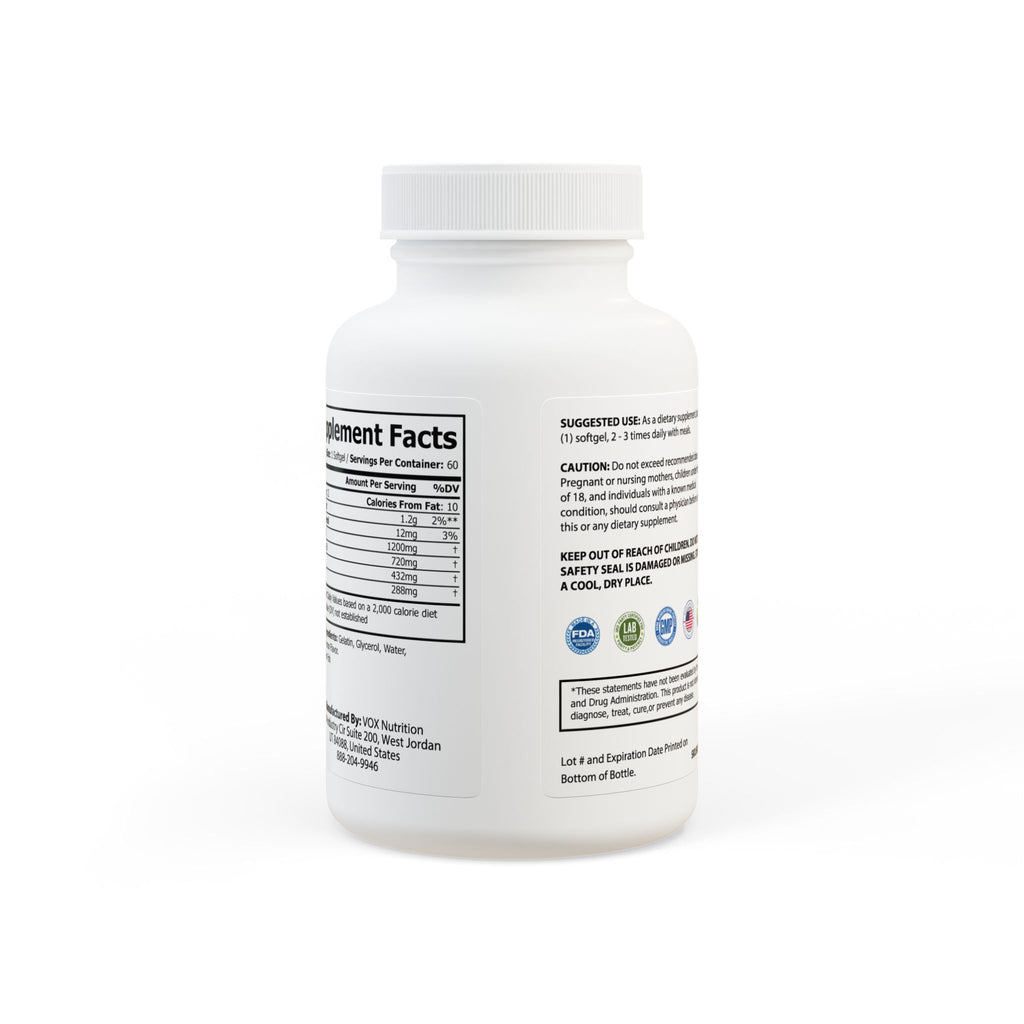 Omega 3 Fish Oil Supplement