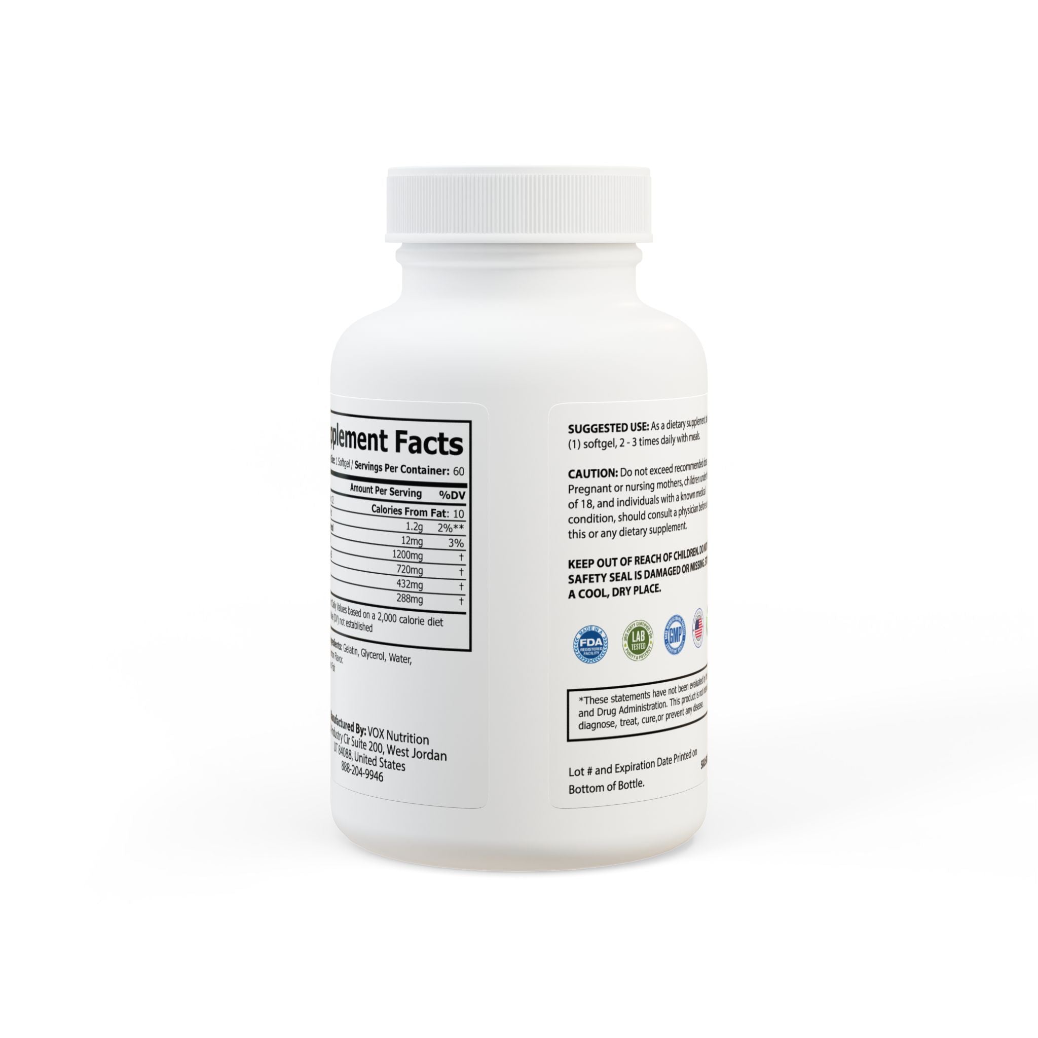 Omega 3 Fish Oil Supplement