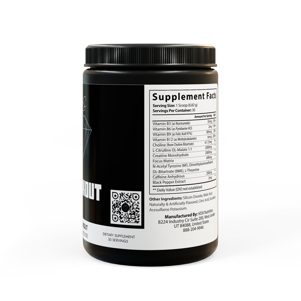 Fruit Punch Pre-Workout Supplement
