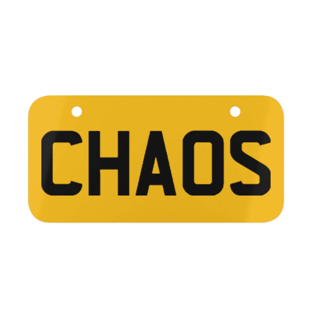Mini License Plate