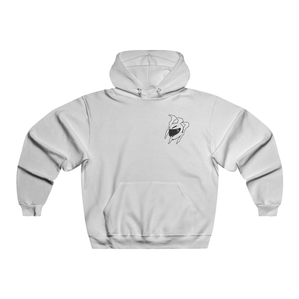 Chaos Monster Helmet Hoodie WHITE