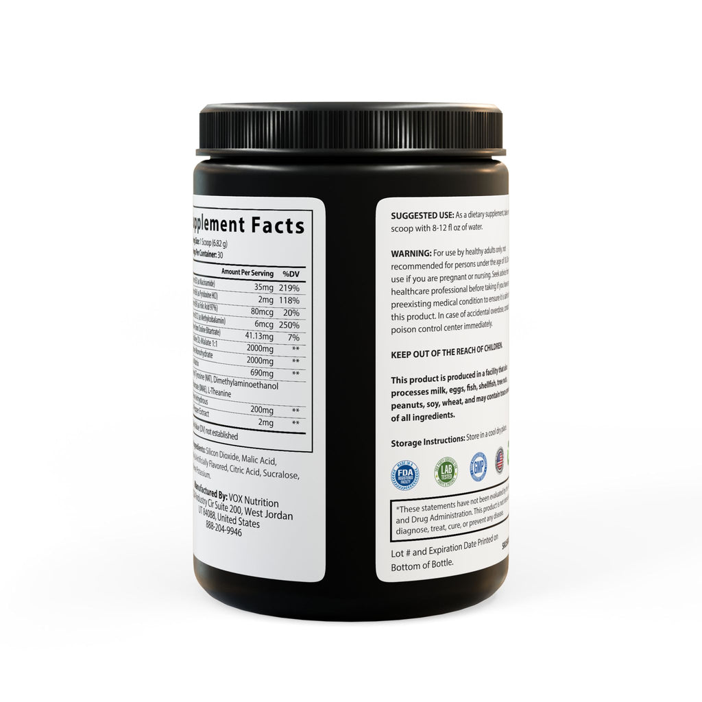 Fruit Punch Pre-Workout Supplement