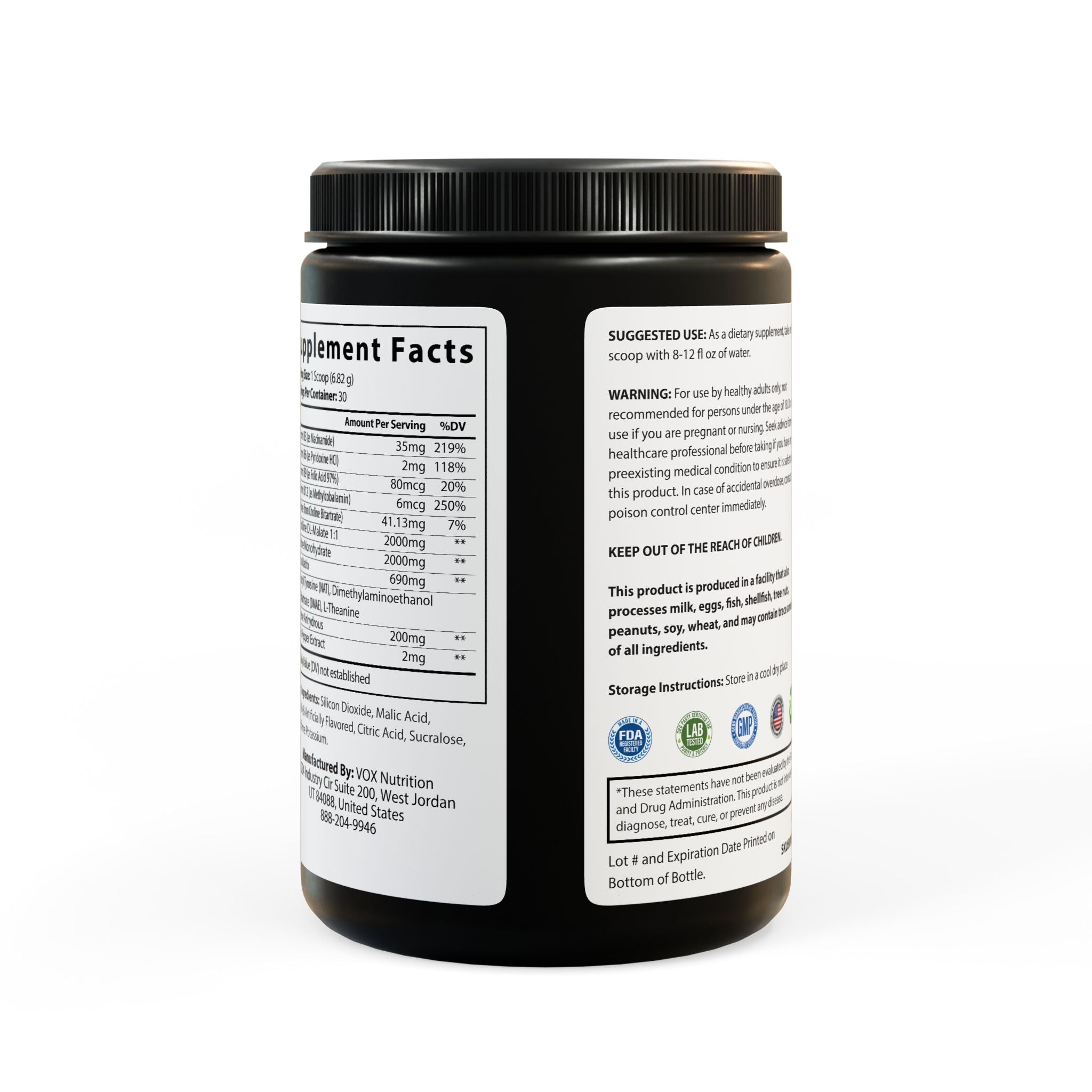 Fruit Punch Pre-Workout Supplement