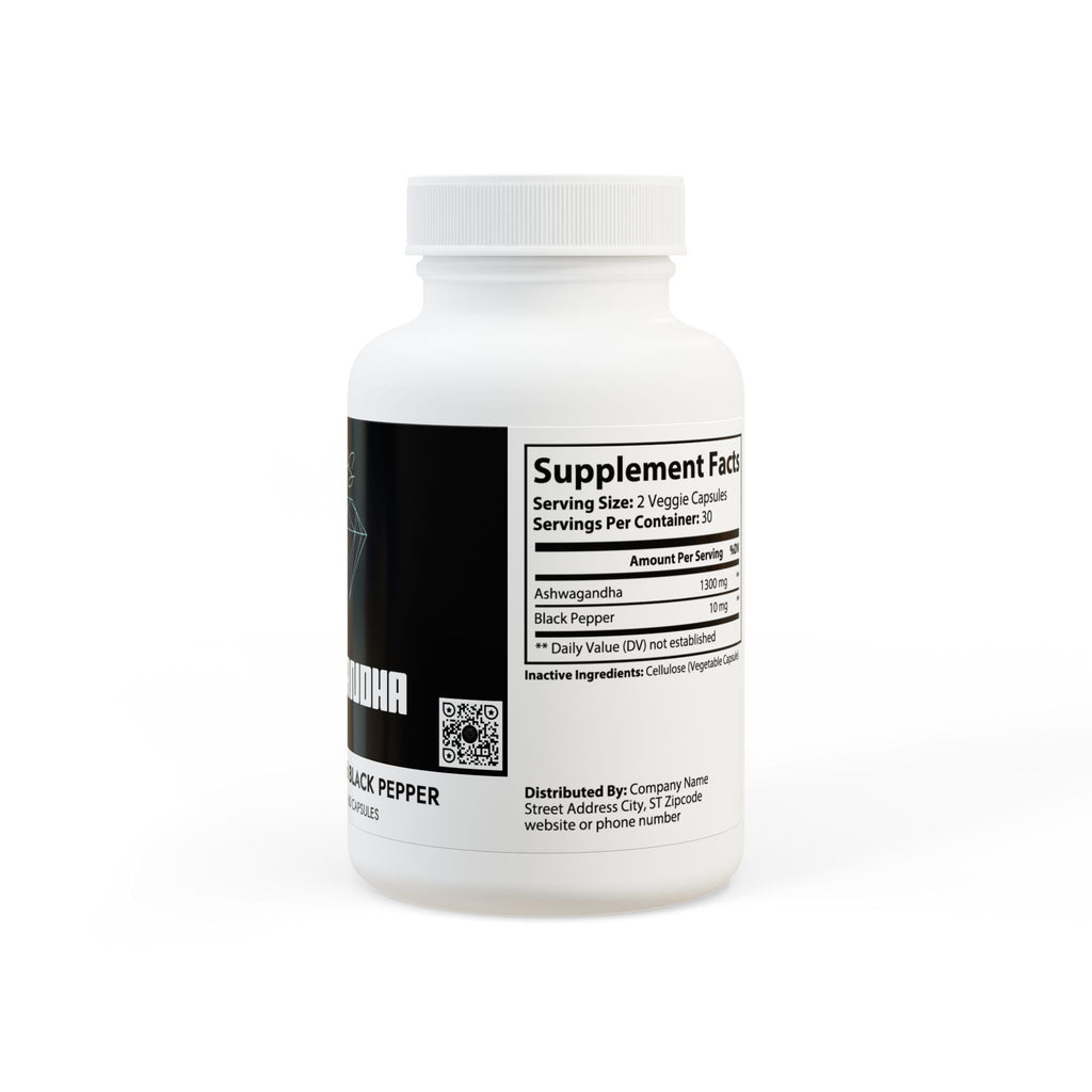 Ashwagandha & Black Pepper Supplement