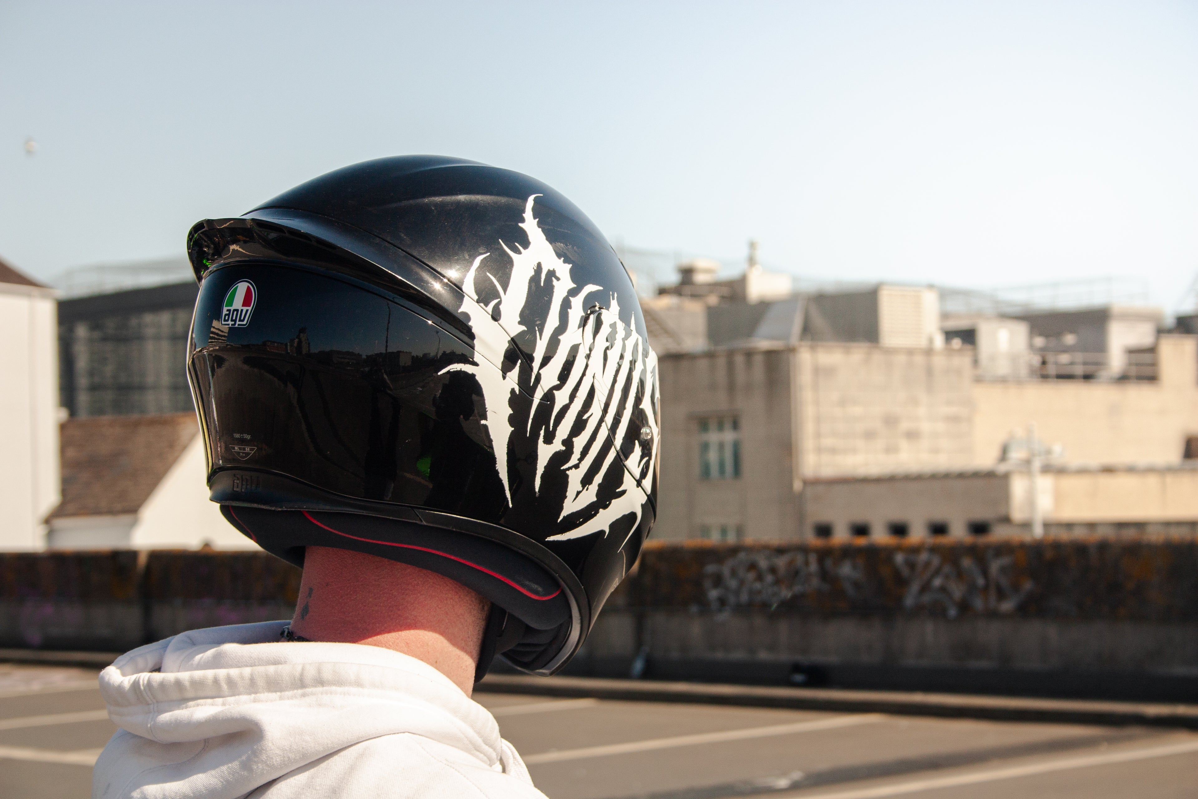 White CHAOS (Unbound) Decal