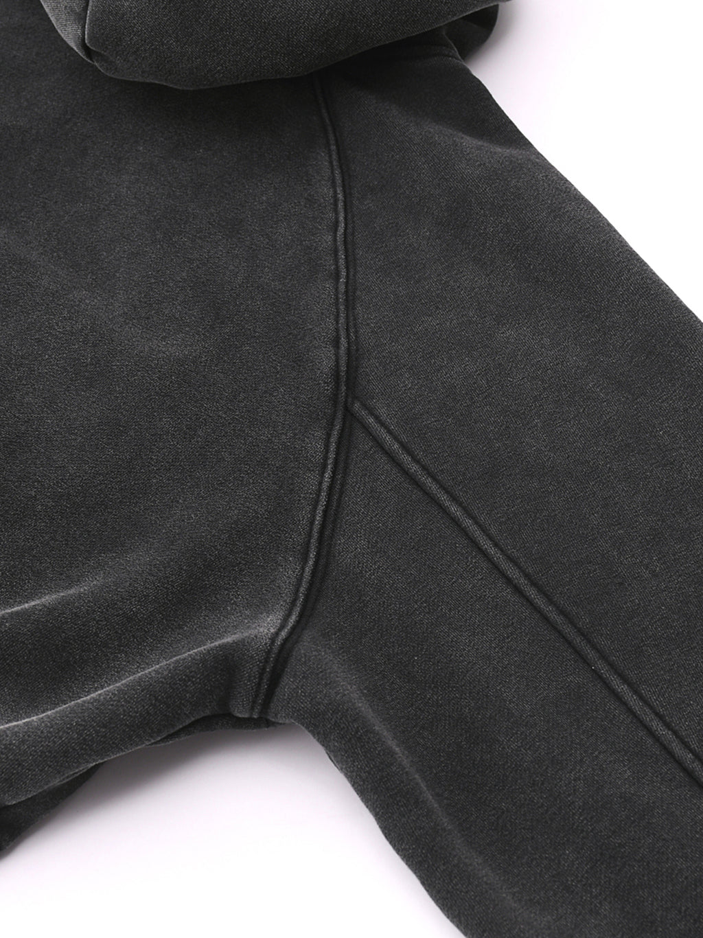 Cropped Zip-Through Hoodie