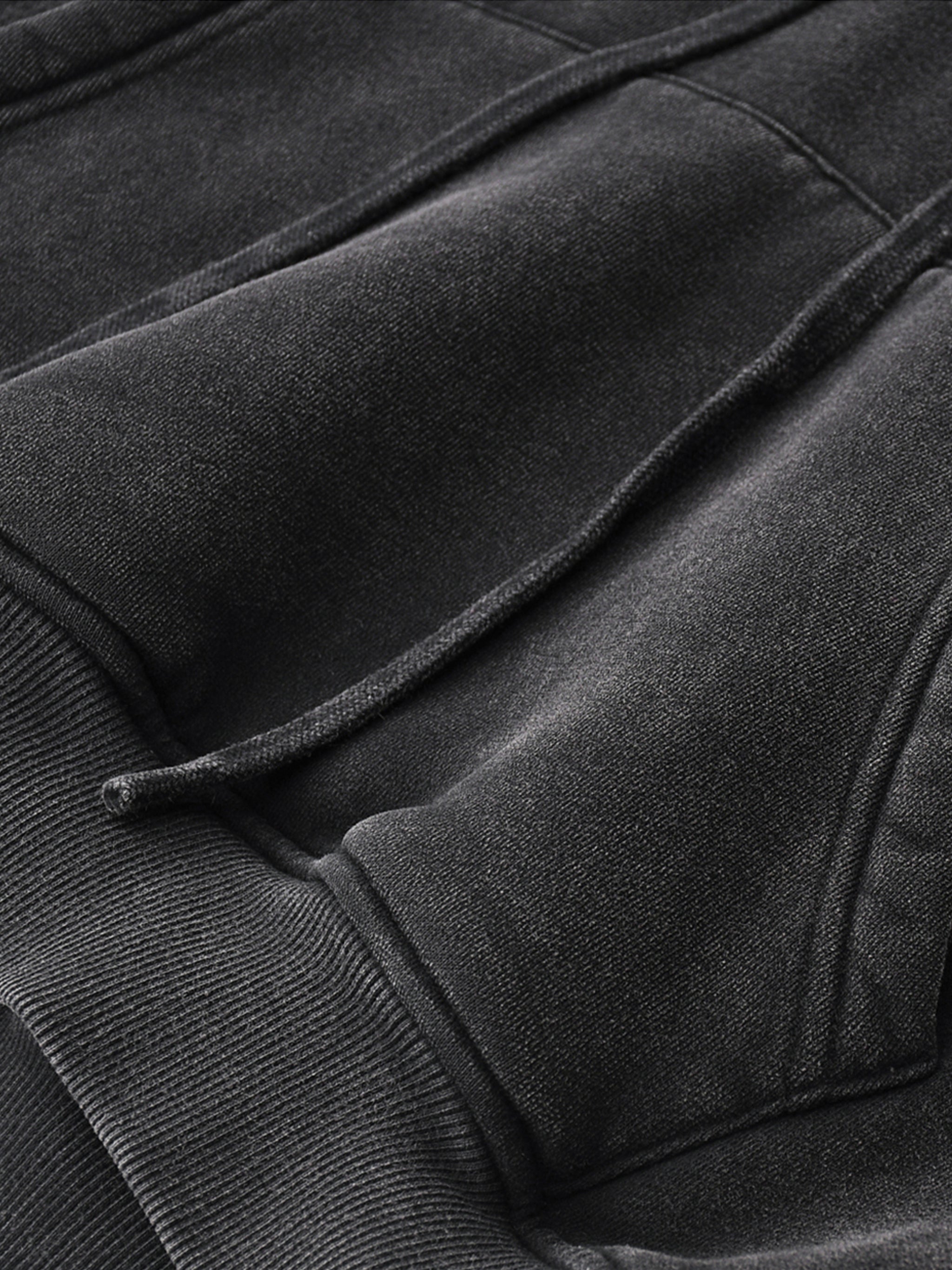 Cropped Zip-Through Hoodie