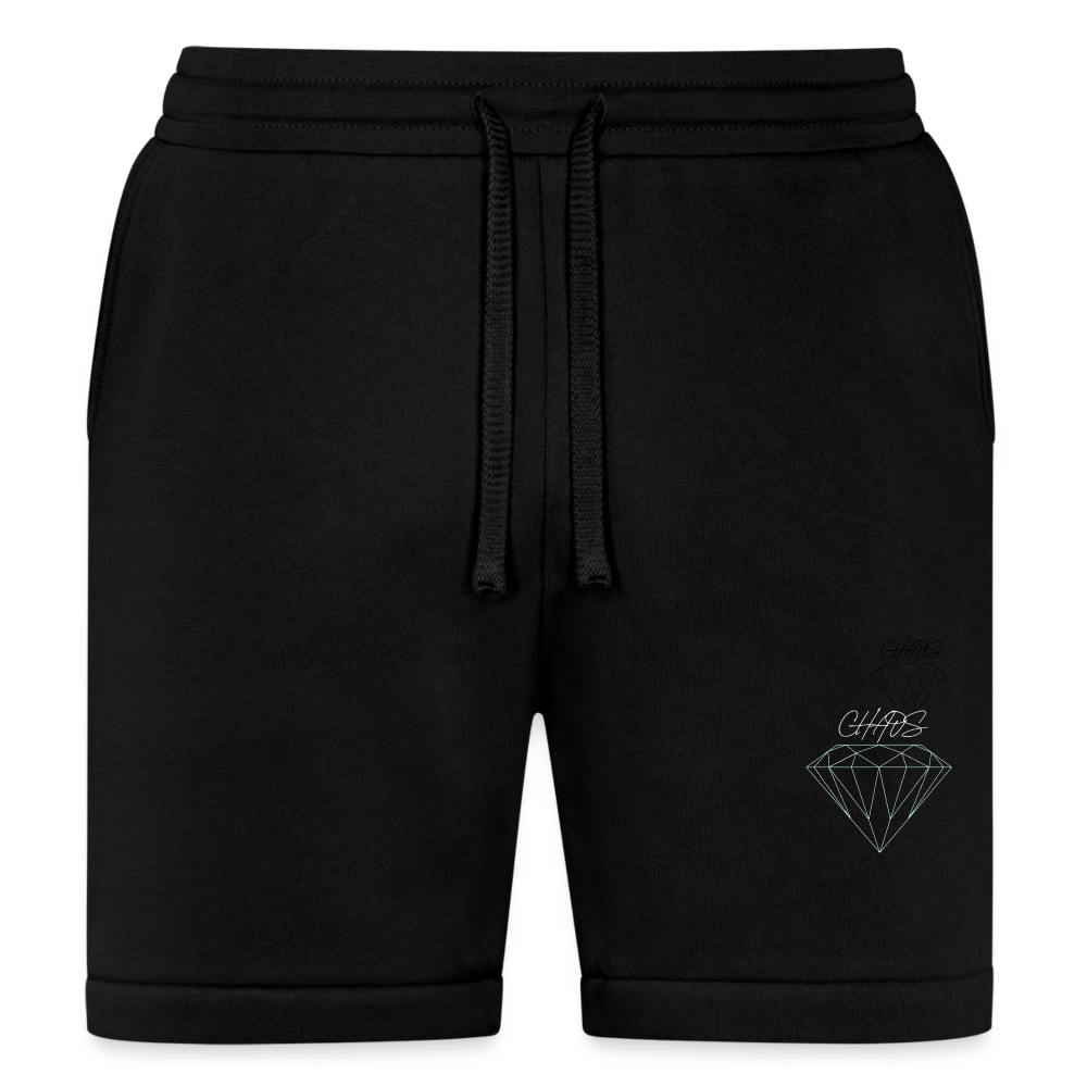 Unisex Chaos Diamond Gym Shorts - black