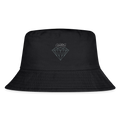 Kid's Diamond Chaos Bucket Hat - black
