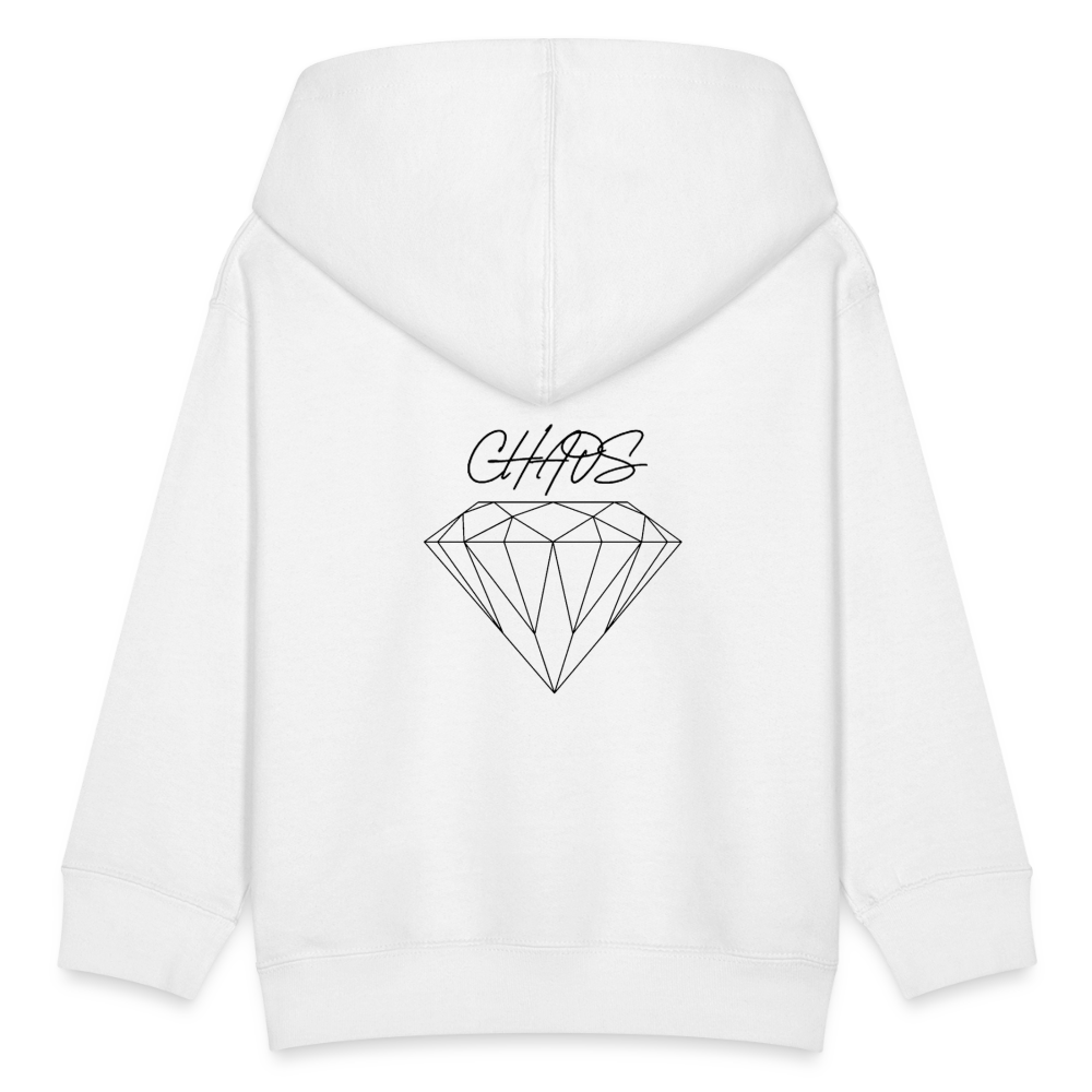 Kids' Diamond Chaos Hoodie - white