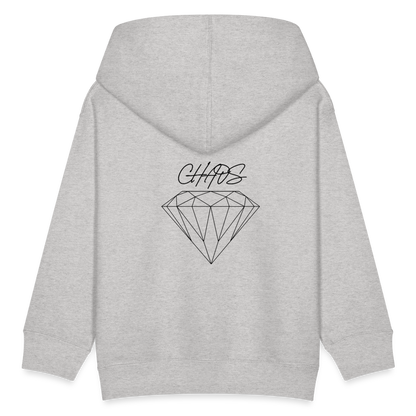 Kids' Diamond Chaos Hoodie - heather gray