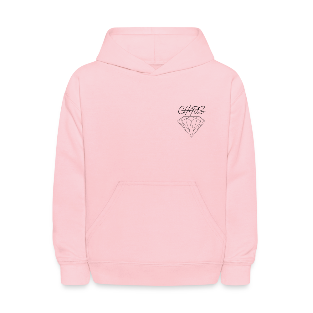 Kids' Diamond Chaos Hoodie - pink