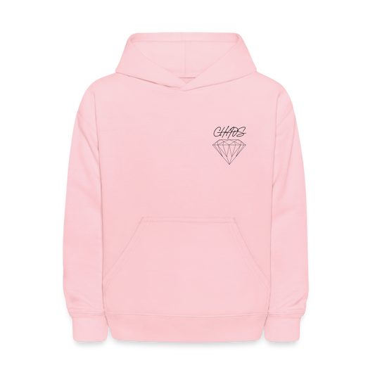 Kids' Diamond Chaos Hoodie - pink