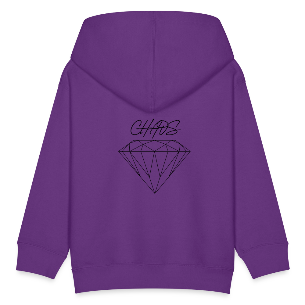 Kids' Diamond Chaos Hoodie - purple