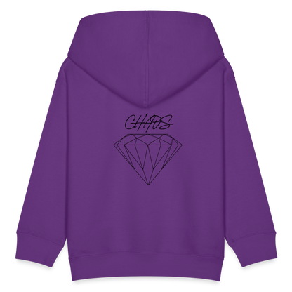 Kids' Diamond Chaos Hoodie - purple