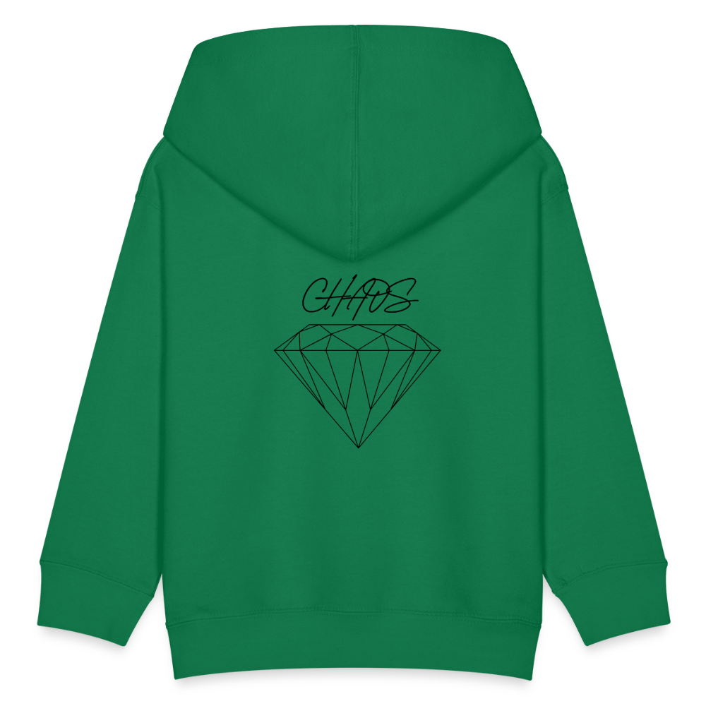 Kids' Diamond Chaos Hoodie - kelly green